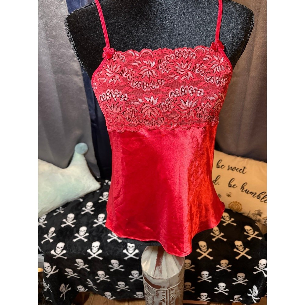 Red Lace Cami